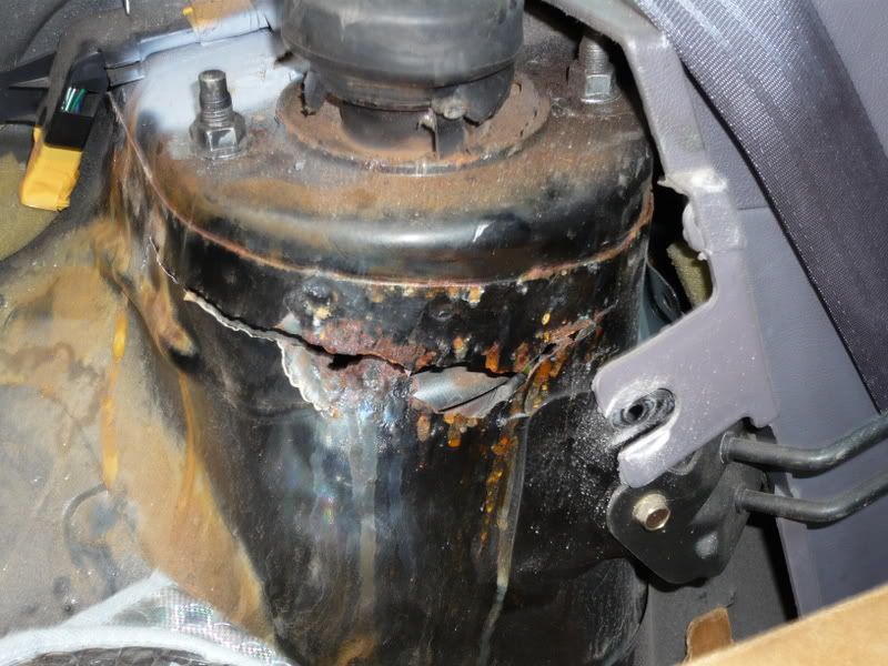 rusted out rear strut tower FEOA Forums